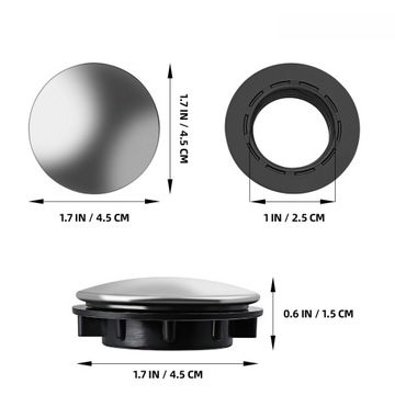 КРЫШКА ДЛЯ ОТВЕРСТИЯ ДЛЯ КУХОННОЙ МОЙКИ 2 ШТ.