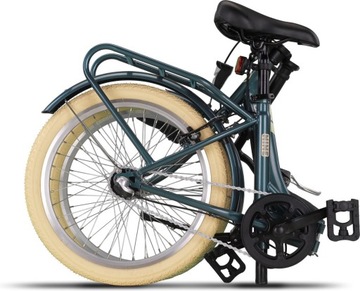 СКЛАДНОЙ ВЕЛОСИПЕД PACTO NINE PATROL ЗЕЛЕНЫЙ