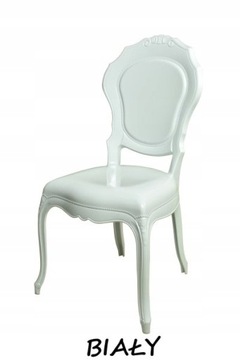 Krzesło Dankor Design GLAMOUR poliwęglan czarny