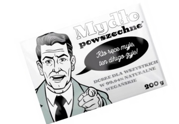 Barwa Mydło Powszechne Naturalne Wegańskie 200g