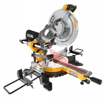 Piła ukośna JCB MS 254 S ukośnica 2000 W tarcza 254 mm laser posuw ukośnica