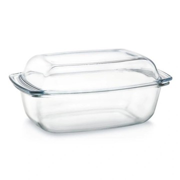 NACZYNIE ŻAROODPORNE 5,8L Z POKRYWĄ SZKLANE