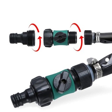 Спринклер на батуте длиной 12 м с регулируемым переключателем и 30 кабельными стяжками