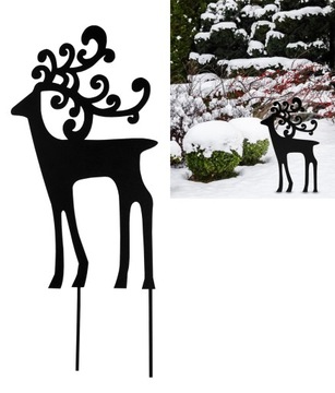РОЖДЕСТВЕНСКОЕ УКРАШЕНИЕ «ОЛЕНЬ» ДЛЯ ПРИКЛЕИВАНИЯ, металл