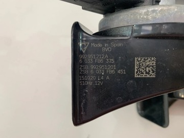 PORSCHE 911 992 KLAKSON KOMPLET 992951211A