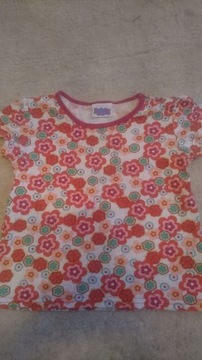 GEORGE PEPPA PIG 86 92 T SHIRT W KWIATY