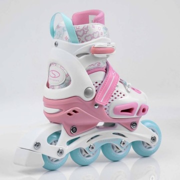 34-38 Роликовые коньки 2в1 + регулируемые роликовые коньки SMJ sport ROL2