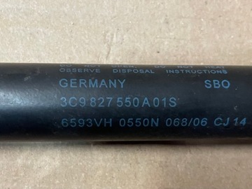 3C9827550A TLUMIČ VZPĚRA/TLAKOVAČ KRYT ZADNÍ VW PASSAT B6 VOLKSWAGEN KOMBI