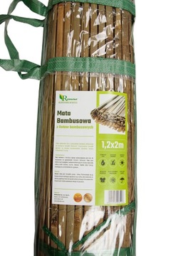 Покрытие BAMBOO MAT из бамбуковых реек 1,2х2м для ограждения балкона и террасы