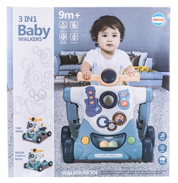 ОБРАЗОВАТЕЛЬНЫЙ ПУШЕР, ПРОГУЛКИ, БОТИНКИ, САМОКАТ 3в1