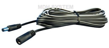 УДЛИНИТЕЛЬ КАБЕЛЬ ПИТАНИЯ ПОСТОЯННОГО ТОКА CCTV 5 м 2,1 x 5,5