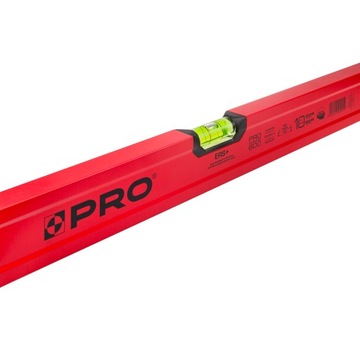 УРОВЕНЬ LEVEL PRO600 ОКРАШЕННЫЙ КРАСНЫЙ 100 СМ