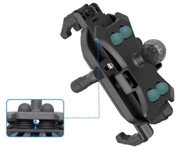 АНТИВИБРАЦИОННЫЙ ДЕРЖАТЕЛЬ ДЛЯ ТЕЛЕФОНА НА МОТОЦИКЛЕ