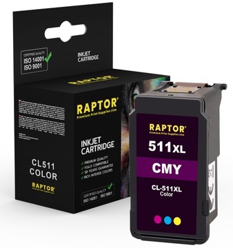 TUSZ DO CANON PIXMA CL511 MP240 MP250 252