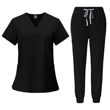 KOMPLET MEDYCZNY KOSZULKA SPODNIE UNIFORM DAMSKI