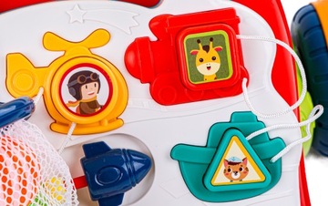 ИНТЕРАКТИВНЫЙ ОБРАЗОВАТЕЛЬНЫЙ СТОЛ 2 В 1 PUSH WALKER