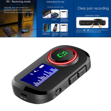 Быстрое сопряжение Bluetooth 5.0 и приемника