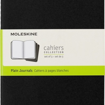 Zestaw 3 Zeszytów Cahier Journals L gładki 80