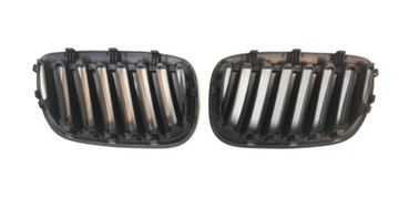 BMW X5 E53 2004-2006 MŘÍŽKA ČERNÁ LESK (ZESTAW 2SZT.)