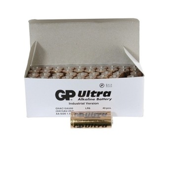 40x Bateria Alkaiczna AA GP ULTRA R6 1,5V