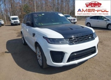 Land Rover Range Rover Sport II 2019 Land Rover Range Rover Sport 2019r., SVR, od ubezpieczalni 5.0 Benzyna