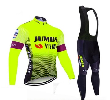 KOMPLET KOLARSKI STRÓJ ROWEROWY OCIEPLANY 4XL 40