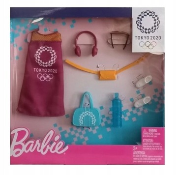 Barbie Ubranka Licencyjne Astra Gjg28 Wb6 Akcesoria Tokyo