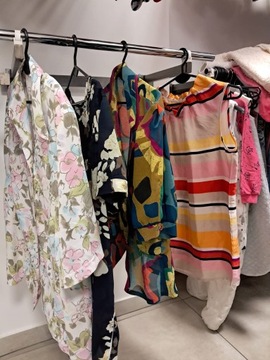 БЛУЗКИ синтетика, 18,99 зл. за кг, 1 тип/опт, сортировка по весу