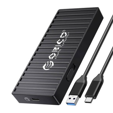 ORICO OBUDOWA HUB ADAPTER KIESZEŃ USB NA DYSK SDD M.2 SATA Z KABLEM USB-C