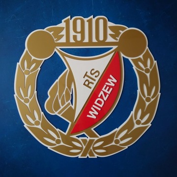 Настенная вывеска с гербом Видзев Лодзь, подарок на день рождения мужу, сыну, парню