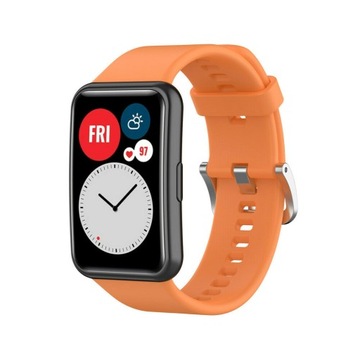 СИЛИКОНОВЫЙ РЕМЕШОК ДЛЯ HUAWEI WATCH FIT - 14 цветов