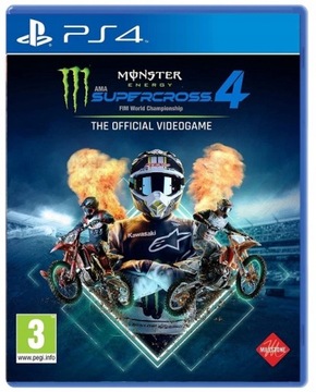 Monster Energy Supercross 4 MOTORY PS4 PS5