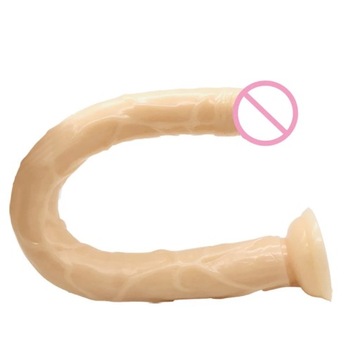 50cm Super długi silikon ogromne Dildo z przyssawką sztuczny wielki penis D