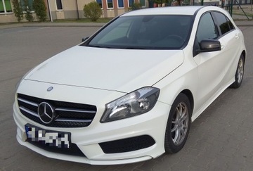 Mercedes Klasa A W176 Hatchback 5d 1.6 180 BlueEFFICIENCY 122KM 2013 Mercedes A180 AMG sport bezwypadkowy ładny stan