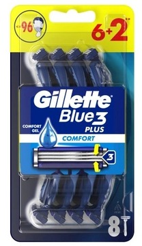 Gillette Blue3 Comfort Maszynki do Golenia 8 szt