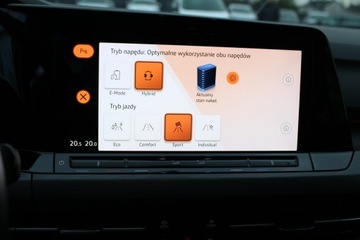 Volkswagen Golf VIII Hatchback Plug-In-Hybrid 1.4 TSI 204KM 2022 Volkswagen Golf STYLE DSG Asystent Salon PL, zdjęcie 29
