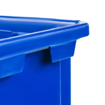 Контейнер-органайзер для туалета синий 170x115x75