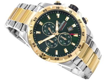 MĘSKI ZEGAREK FESTINA F20562/3 CHRONO SPORT 100M STOPER