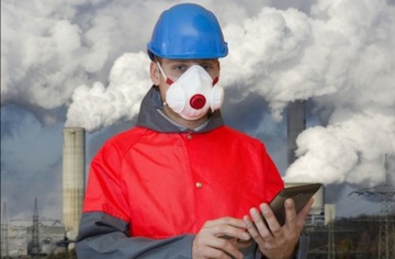 Полумаска от радиоактивной пыли FFP3 FS-33V RD