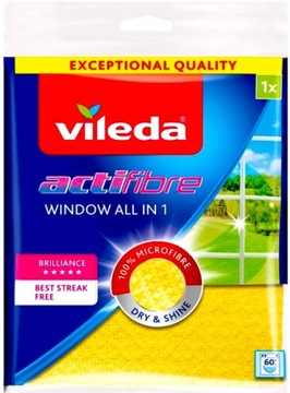 VILEDA ACTIFIBRE ŚCIERECZKA DO OKIEN SZYB CHŁONNA
