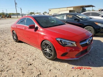 Mercedes CLA C117 2018 Mercedes-Benz CLA 2018 r.,2,0L 2.0 Benzyna 208KM