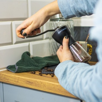 КОФЕМОЛКА ручная с регулировкой BROWIN