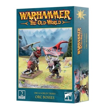 WARHAMMER THE OLD WORLD ORC & GOBLIN TRIBES ORC BOSSES figurki do malowania