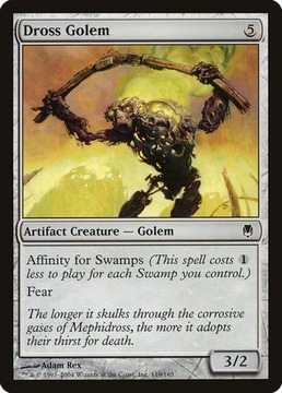 MtG: Dross Golem (DST)