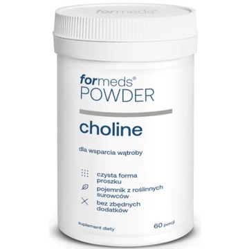 Cholina w Proszku Wątroba Homocysteina Witamina B4 ForMeds Powder F-CHOLINE