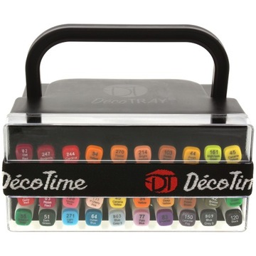 ДВОЙНЫЕ АЛКОГОЛЬНЫЕ МАРКЕРЫ TRAVELBOX 40 ШТ. ДЕКО