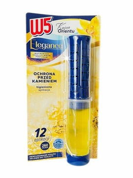 W5 KOSTKA ŻELOWA WC 75ml 12 KRĄŻKÓW KWIAT ORIENTU