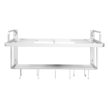 Космическая алюминиевая двухслойная настенная подвесная стойка для микроволновой печи