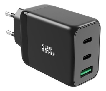 Ładowarka sieciowa Silver Monkey GaN 65W USB-C USB