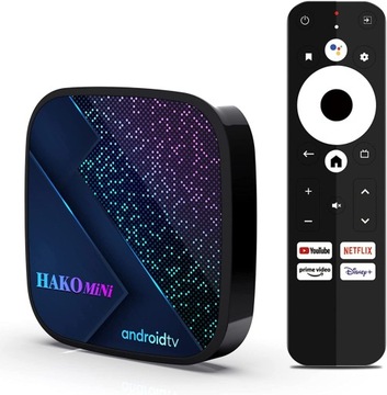 HAKO ProATV Google Android 11.0 TV Box, 4 GB 32 GB
